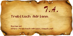 Trebitsch Adrienn névjegykártya